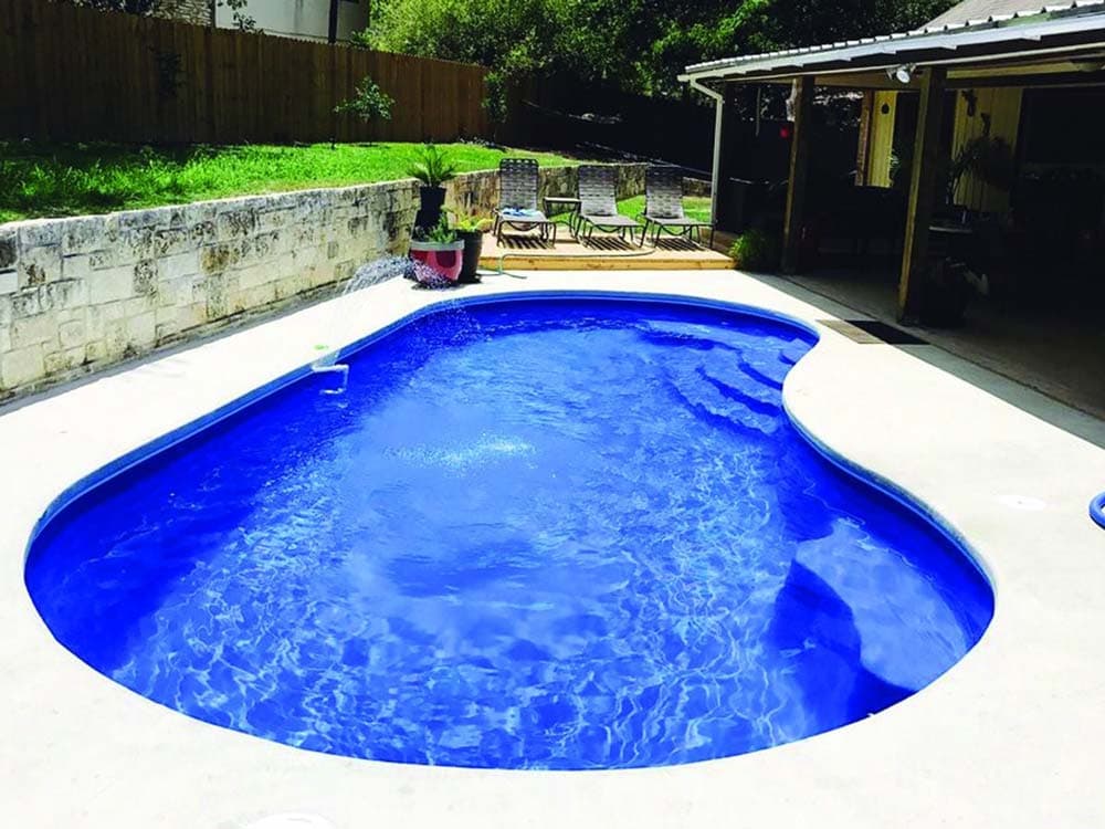 Tanning Ledges Lafayette swimming pool contractor Crown Pools